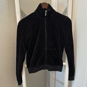 Juicy Couture Velour Collar Zipup